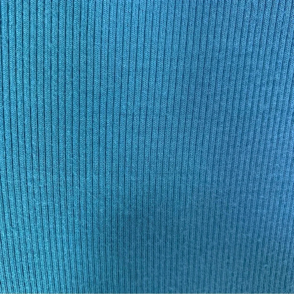 ALIX NYC Conner Ribbed Knit Cut Out Midi Dress Prussian Blue Size M NWT - Picture 6 of 12